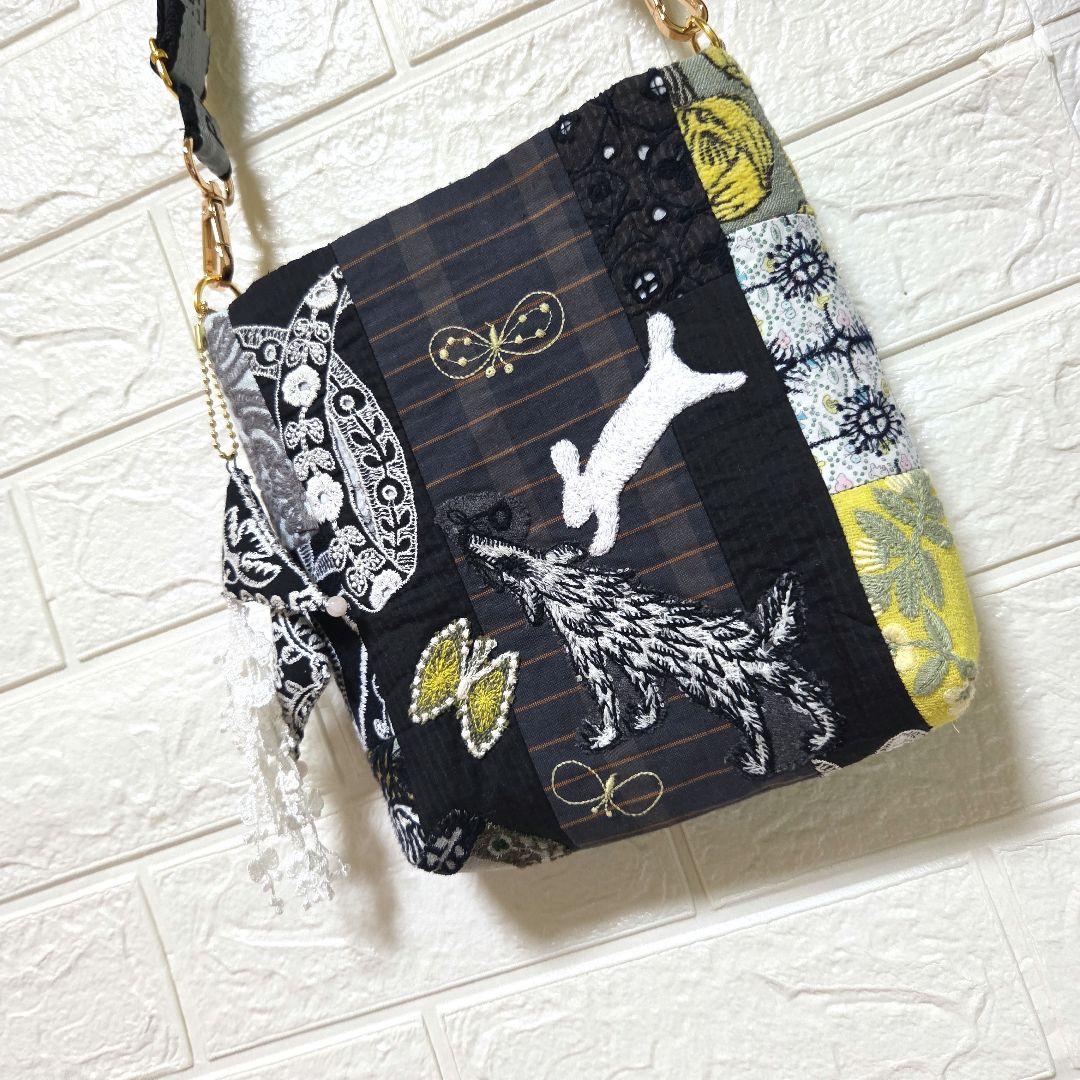 ハンドメイド　ミナペルホネン　ショルダーバッグ　スーちゃん