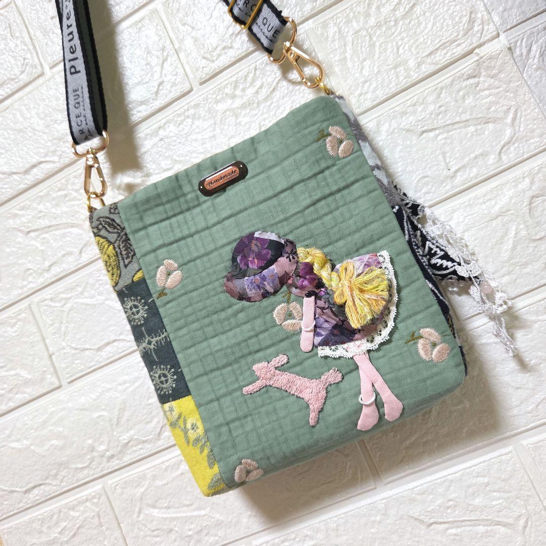 ハンドメイド　ミナペルホネン　ショルダーバッグ　スーちゃん