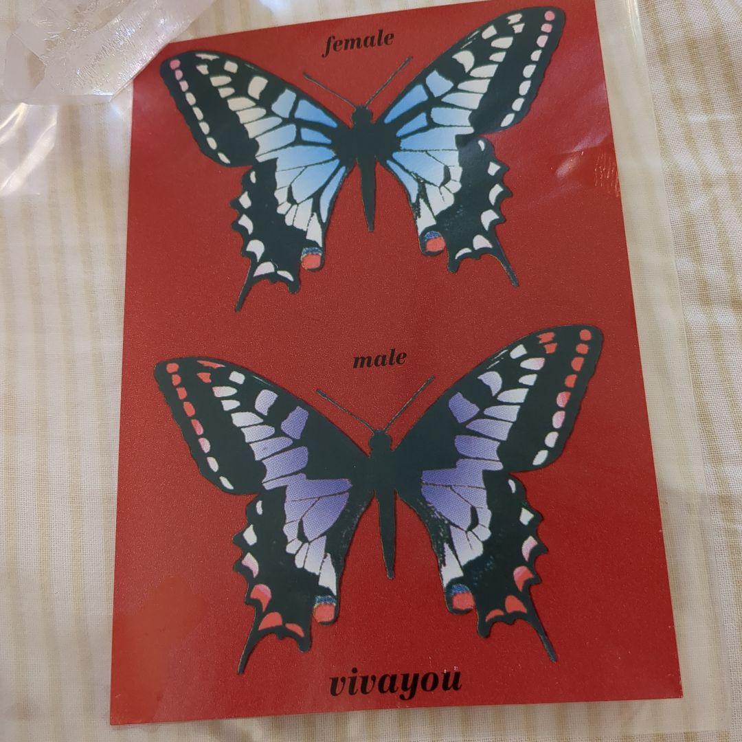 椎名林檎　蝶のステッカー