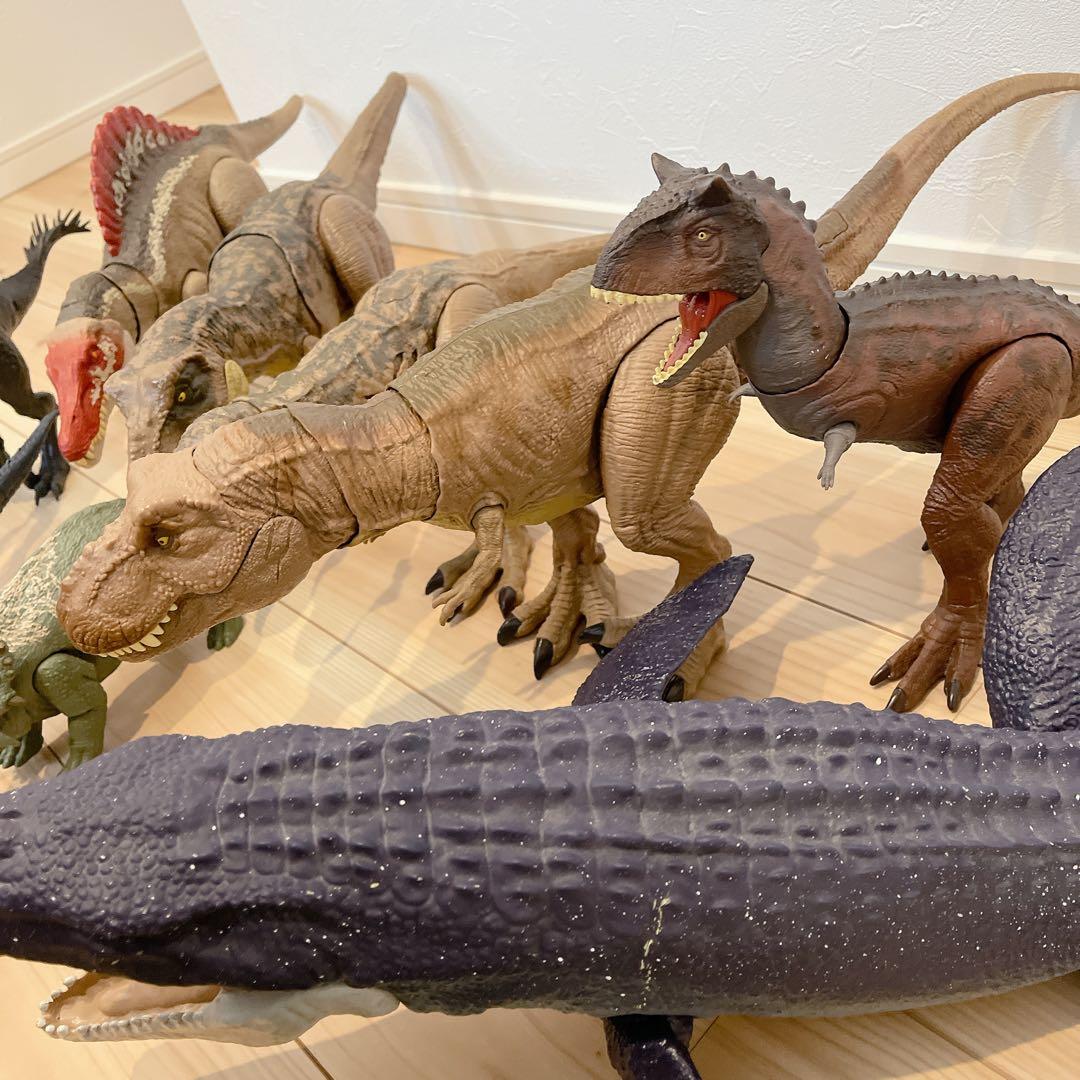 ジュラシックワールド マテル 恐竜 フィギュア まとめ売り 10体セット