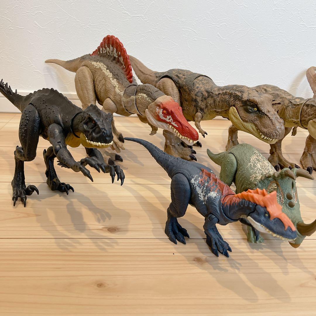 ジュラシックワールド マテル 恐竜 フィギュア まとめ売り 10体セット
