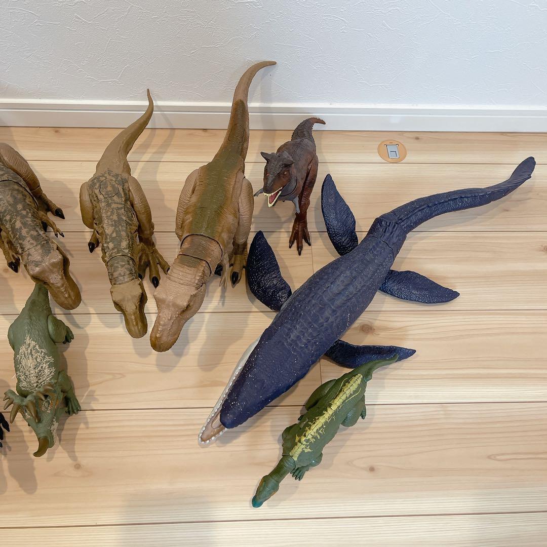 ジュラシックワールド マテル 恐竜 フィギュア まとめ売り 10体セット