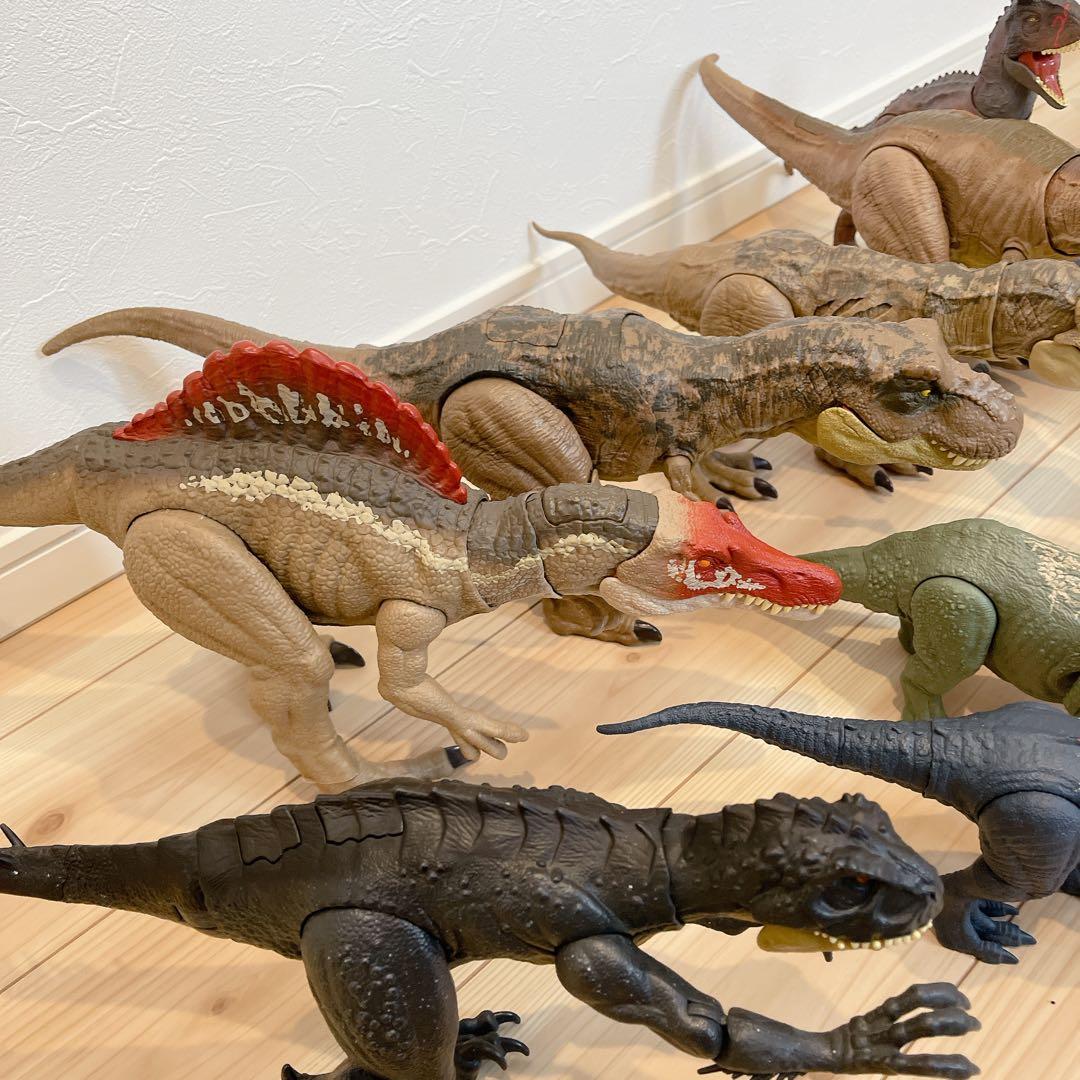 ジュラシックワールド マテル 恐竜 フィギュア まとめ売り 10体セット