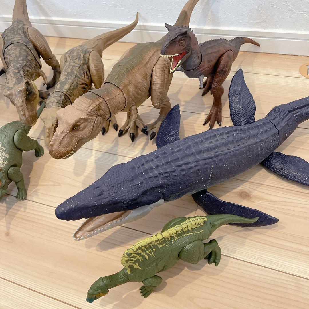 ジュラシックワールド マテル 恐竜 フィギュア まとめ売り 10体セット