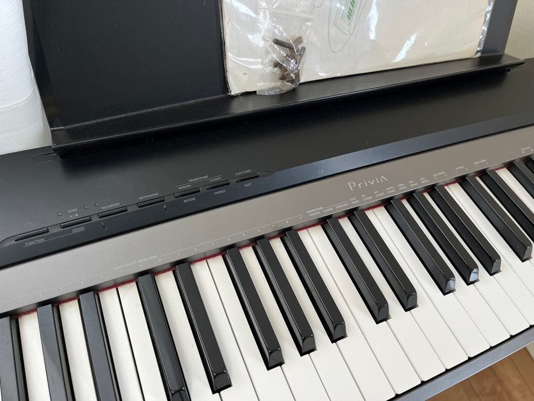 Privia 電子ピアノ ブラック　引き取り限定
