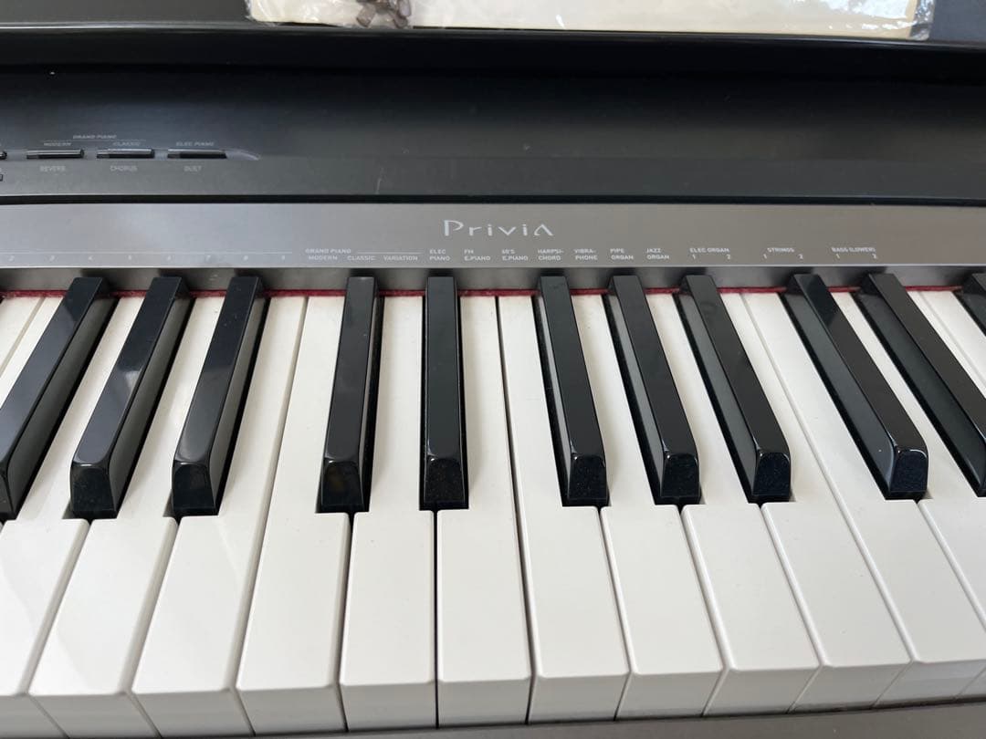 Privia 電子ピアノ ブラック　引き取り限定