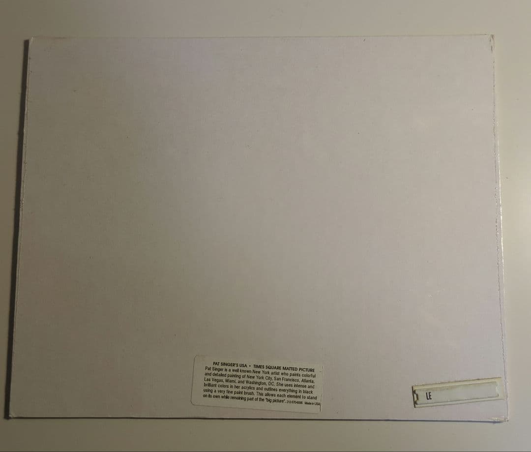【未開封】Pat Singer タイムズスクエア