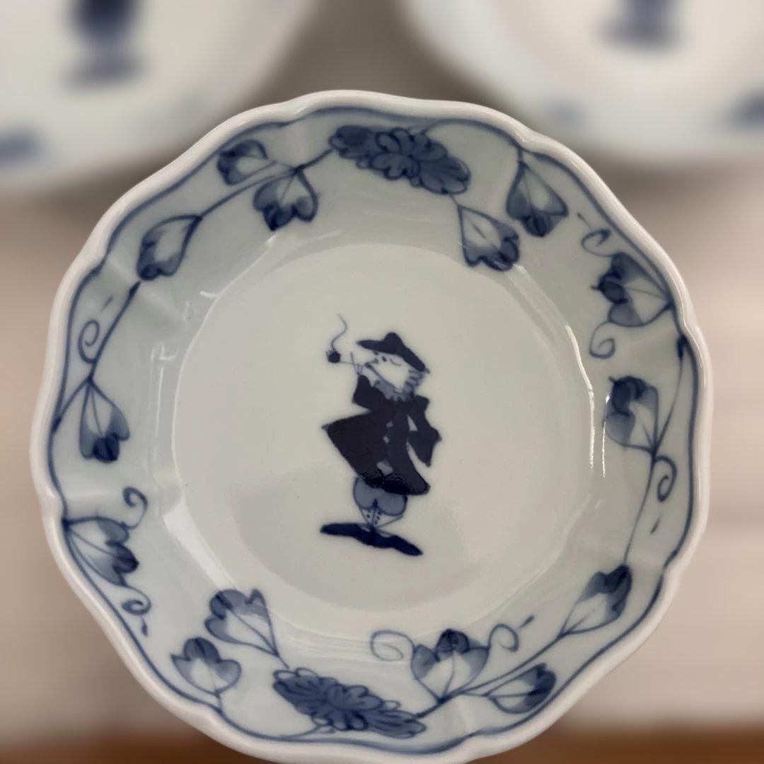 有田焼【青花】陶器ボウル 5個セット