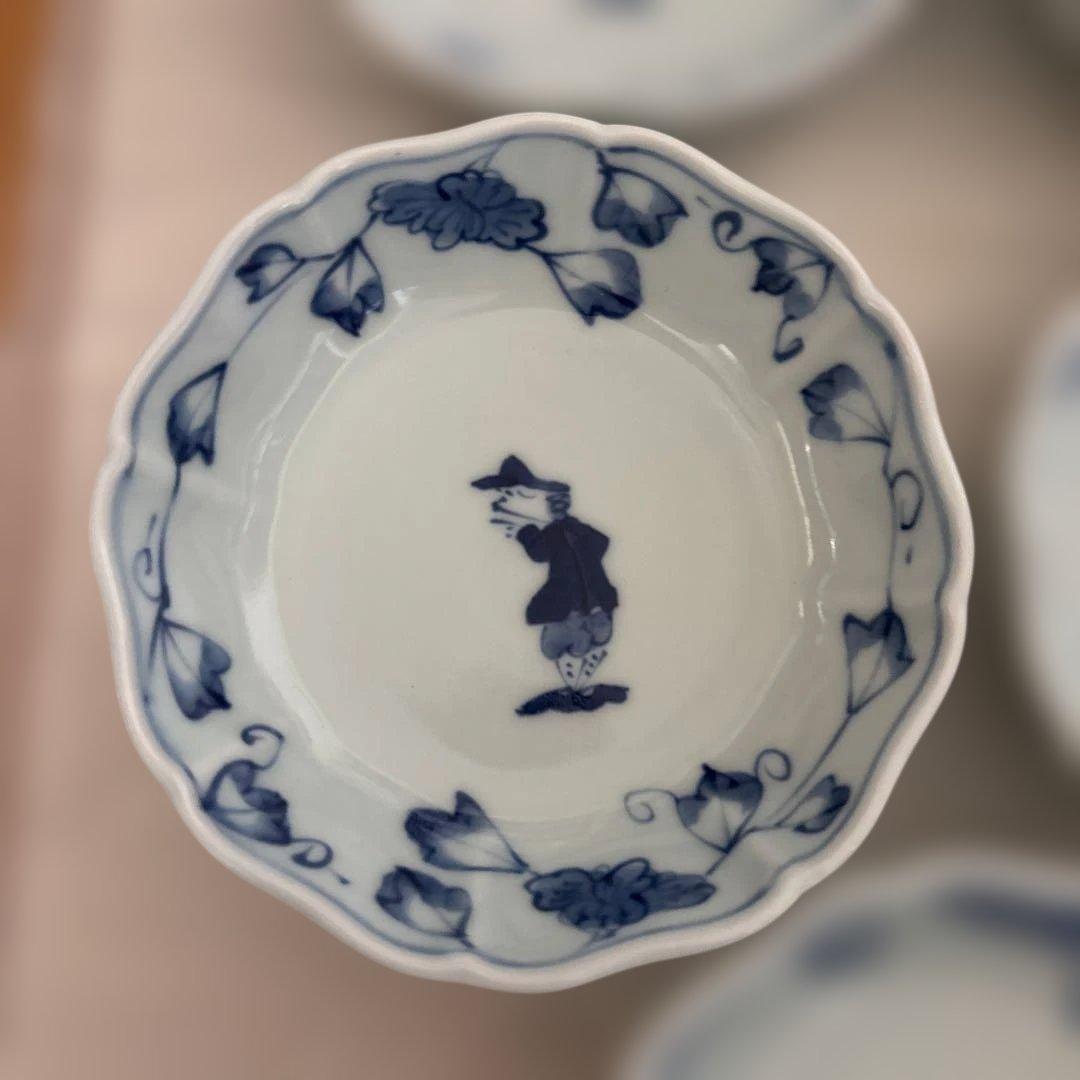 有田焼【青花】陶器ボウル 5個セット