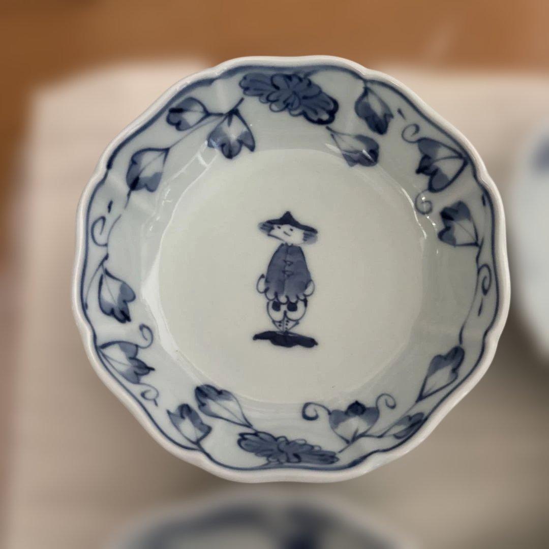 有田焼【青花】陶器ボウル 5個セット