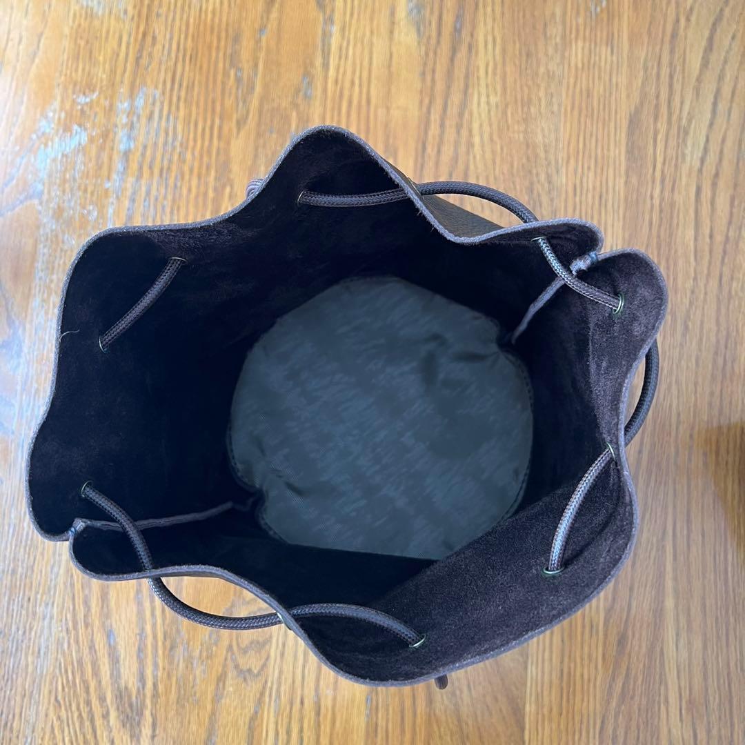 巾着バック2個まとめ買い　コードストッパー付き　ハンドメイド　手縫い