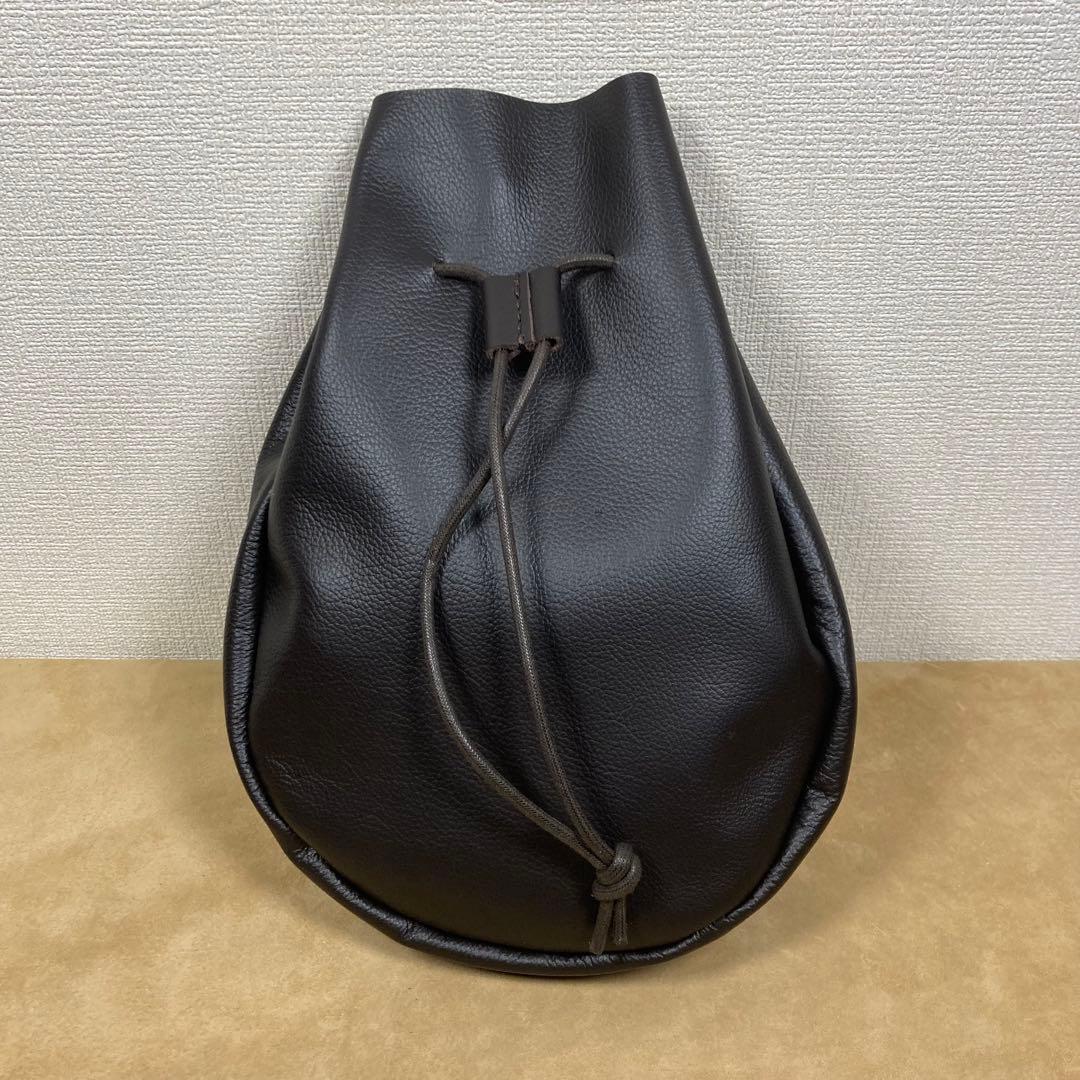 巾着バック2個まとめ買い　コードストッパー付き　ハンドメイド　手縫い