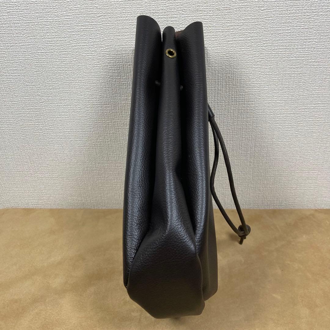 巾着バック2個まとめ買い　コードストッパー付き　ハンドメイド　手縫い