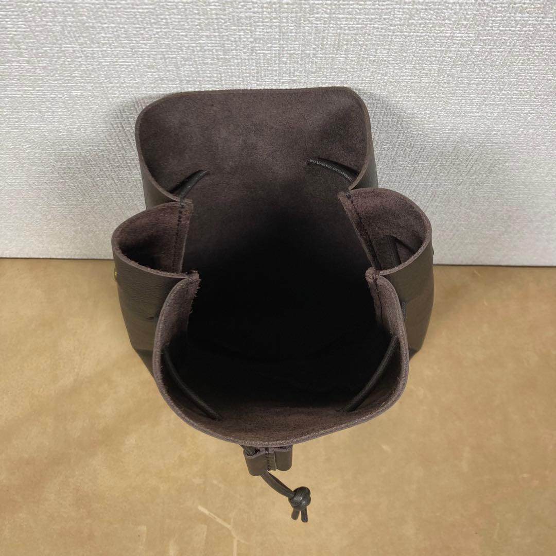 巾着バック2個まとめ買い　コードストッパー付き　ハンドメイド　手縫い