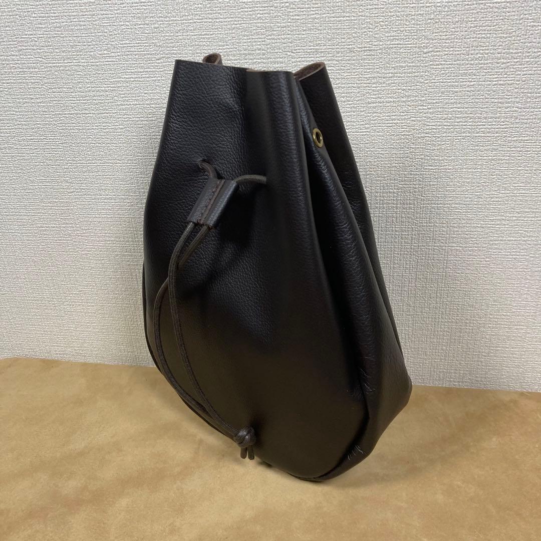 巾着バック2個まとめ買い　コードストッパー付き　ハンドメイド　手縫い