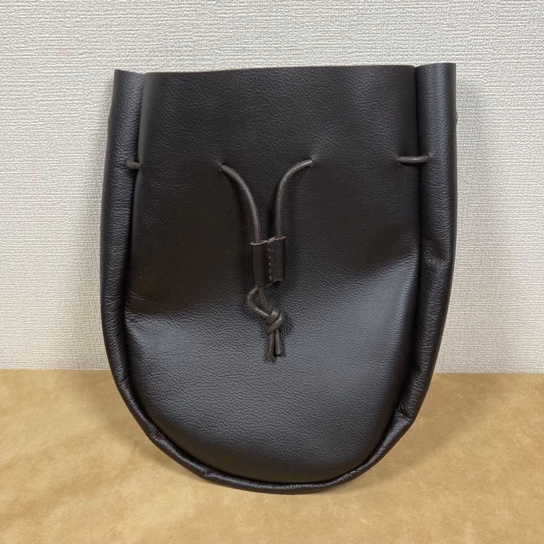 巾着バック2個まとめ買い　コードストッパー付き　ハンドメイド　手縫い