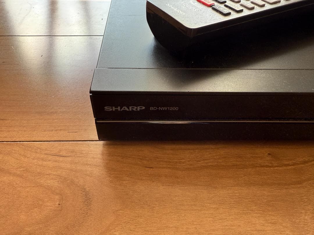 AQUOS ブルーレイレコーダー 1TB 2チューナー BD-NW1200