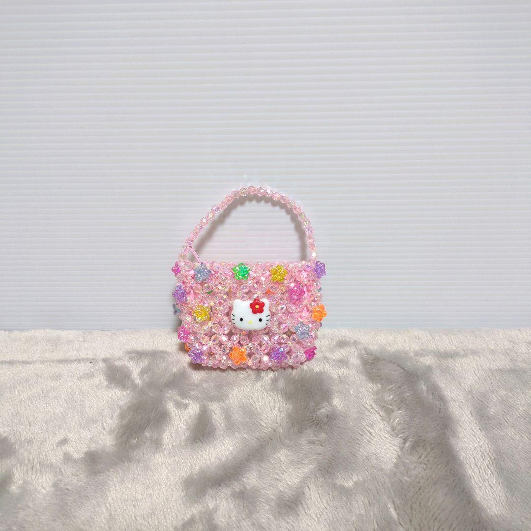 Sanrio HelloKitty ビーズバッグ レトロ