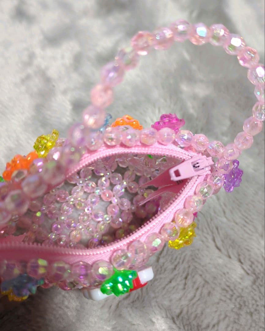 Sanrio HelloKitty ビーズバッグ レトロ