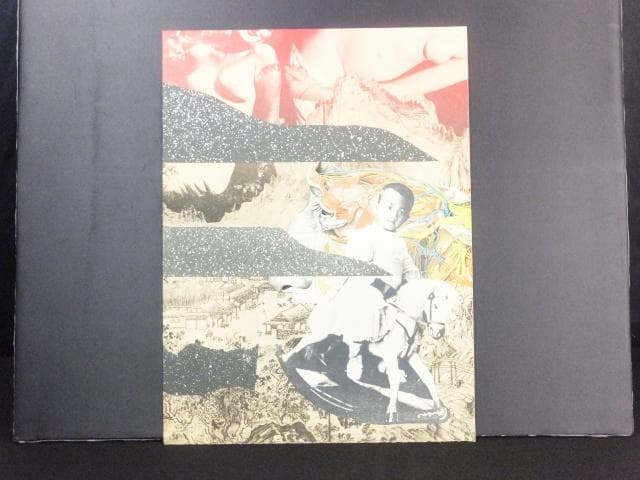 現代美術 大浦信行　直筆サイン『遠近を抱えてヨリ Ⅷ』リトグラフ　0317G