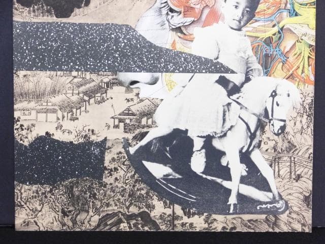 現代美術 大浦信行　直筆サイン『遠近を抱えてヨリ Ⅷ』リトグラフ　0317G