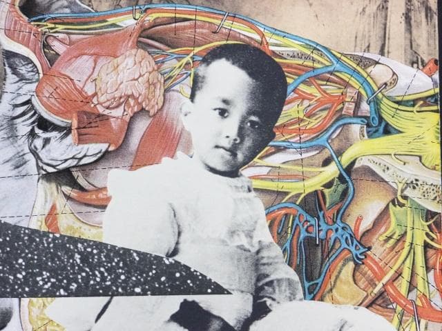 現代美術 大浦信行　直筆サイン『遠近を抱えてヨリ Ⅷ』リトグラフ　0317G