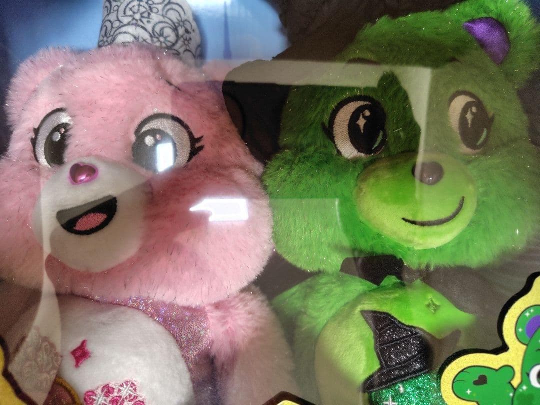 Wicked×CareBears　ケアベアぬいぐるみ　BOX　2体セット