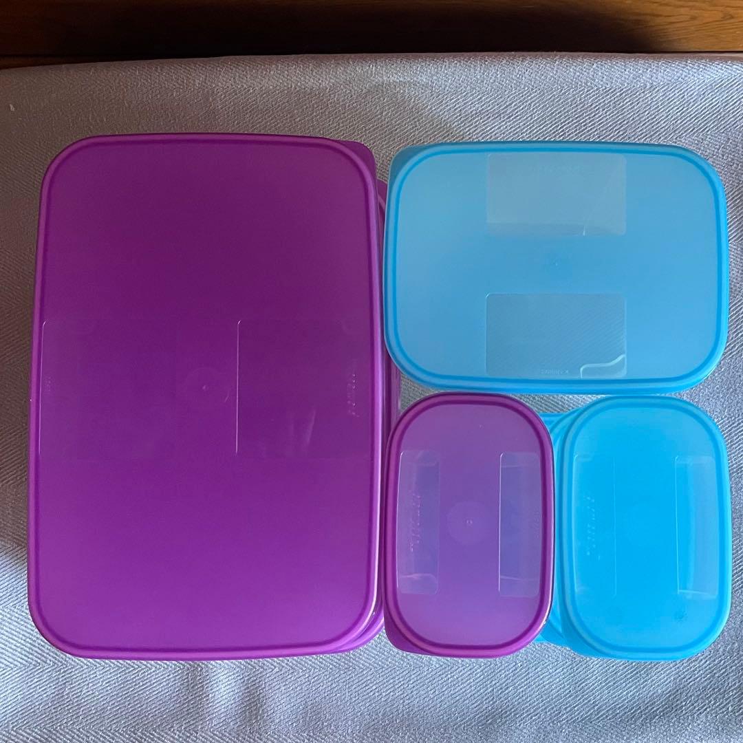 【未使用】 Tupperware フリーザーメイトいろいろサイズセット