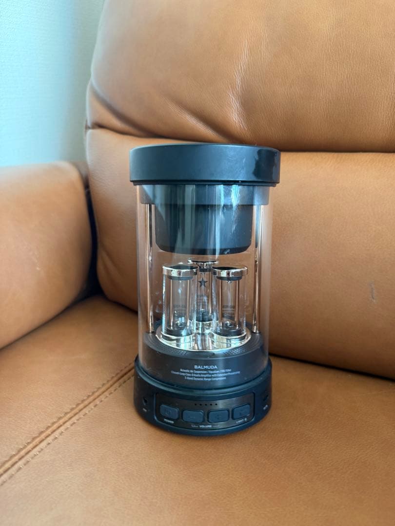 BALMUDA 真空管スピーカー ブラック