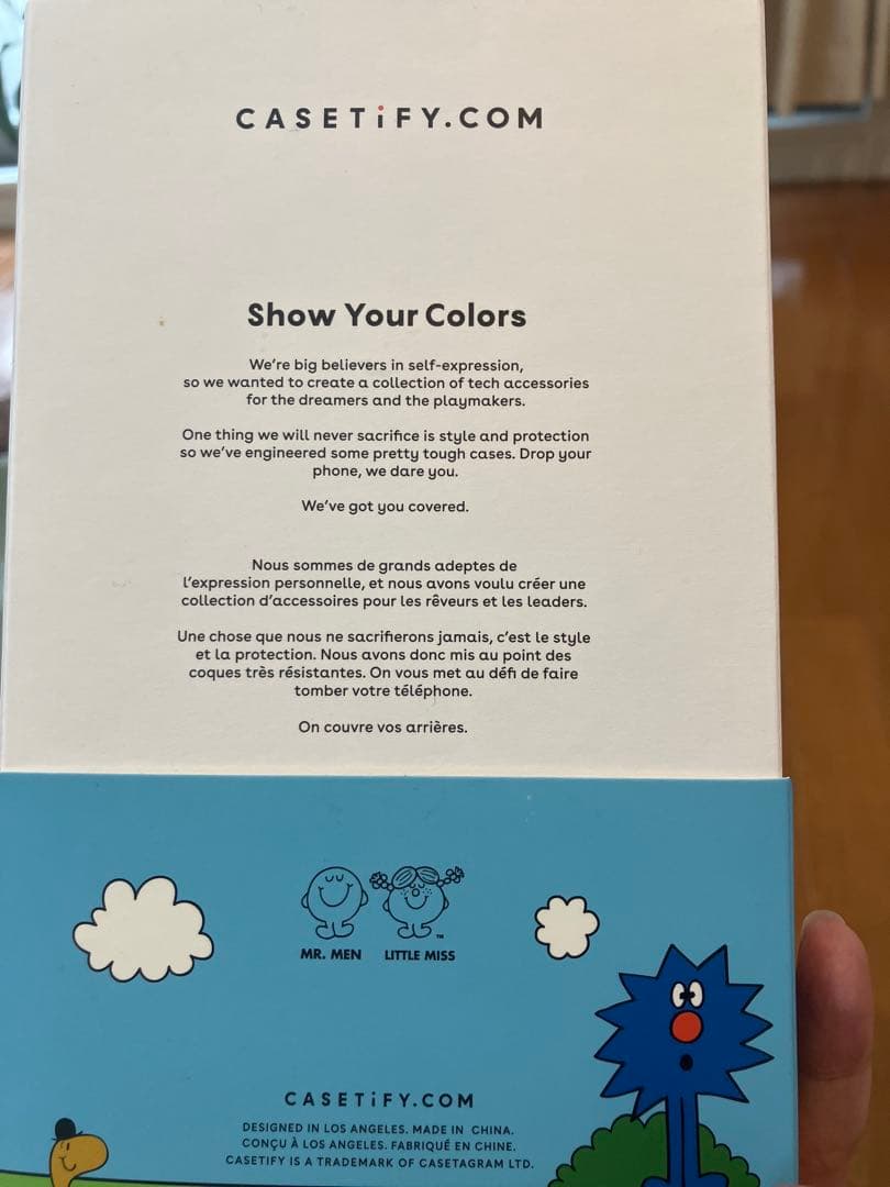 新品 CASETiFY MR.MEN LITTLE MISS iPhone16e