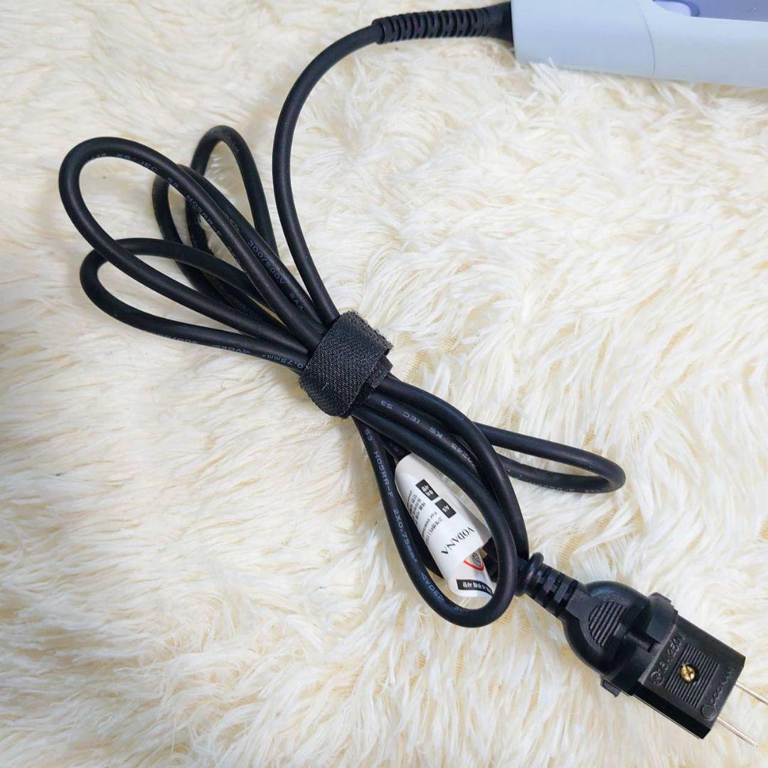 VODANA トリプルフローウェーブアイロン クリーミーブルー 40mm