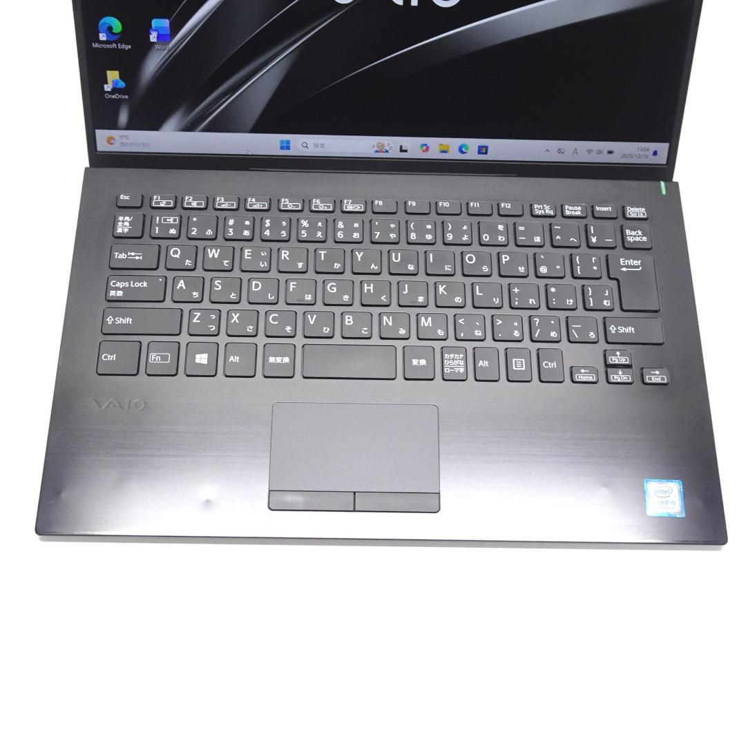 軽量薄型 VAIO S14 i5-8265U 8G SSD256GB オフィス