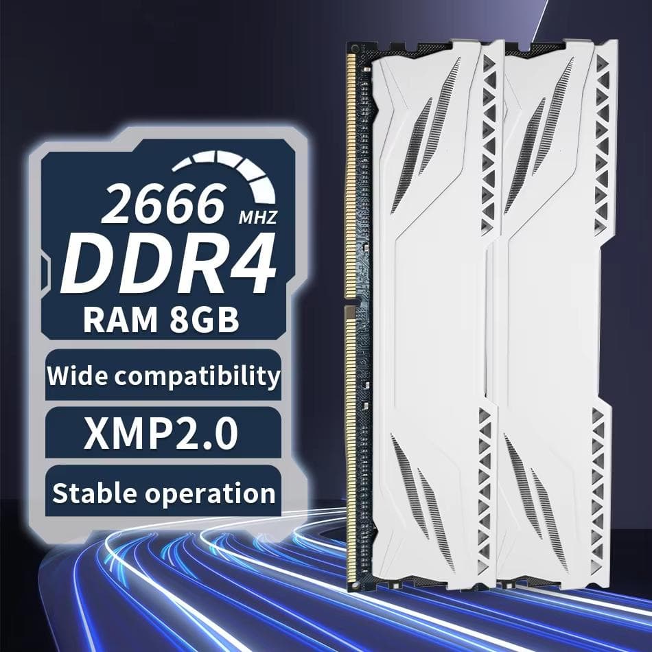 [新品]デスクトップメモリ 8×2gb DDR4 2666MHz