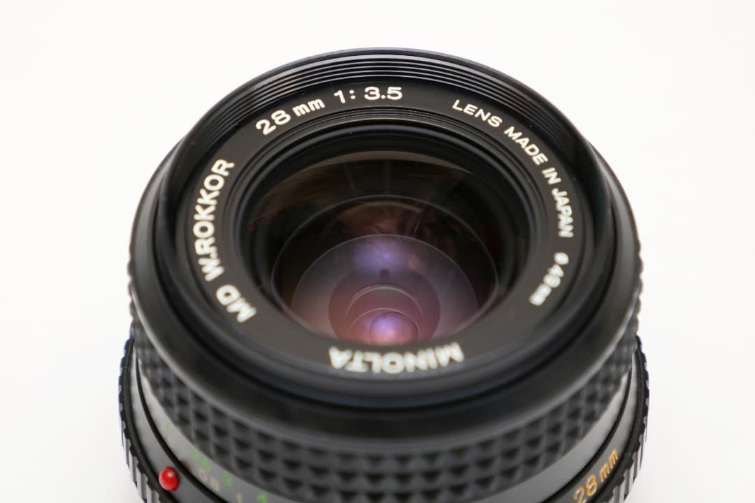 ミノルタ　MD W ロッコール 28mm F3.5（新品）