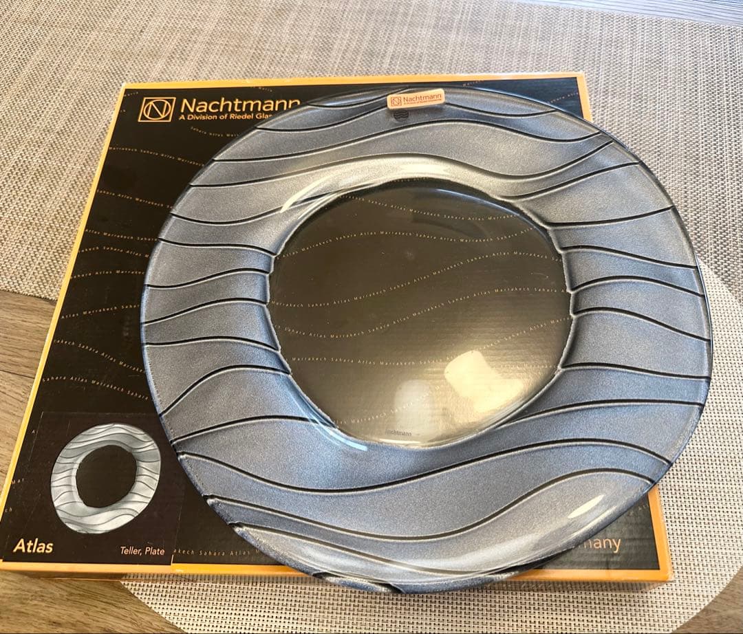 【新品未使用】廃盤ナハトマン サハラ Sahara シルバープレート 32cm