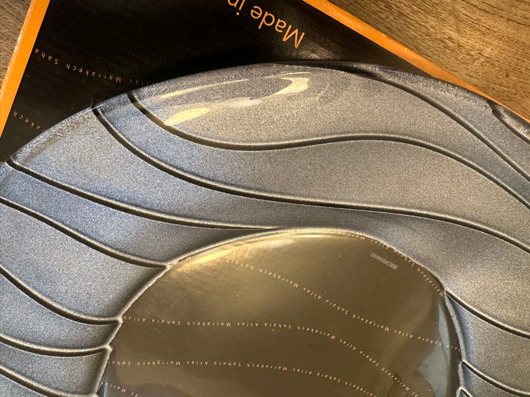 【新品未使用】廃盤ナハトマン サハラ Sahara シルバープレート 32cm