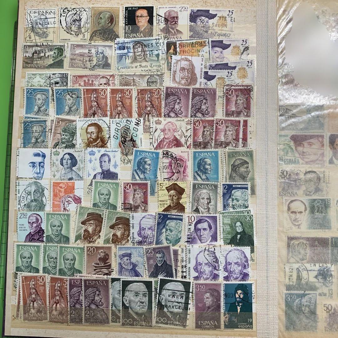322 スペインの使用済み切手