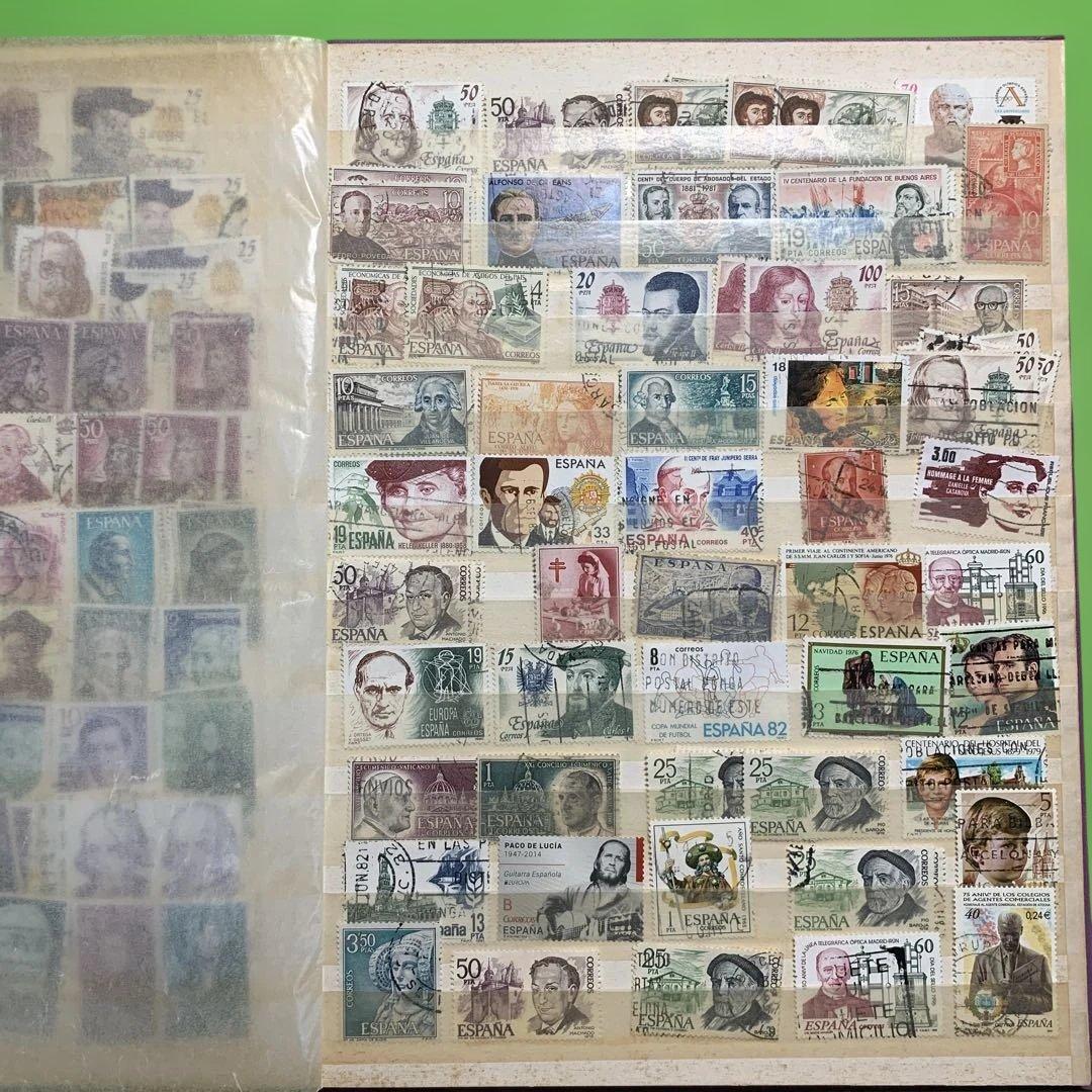 322 スペインの使用済み切手