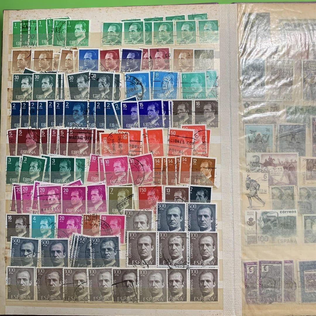 322 スペインの使用済み切手