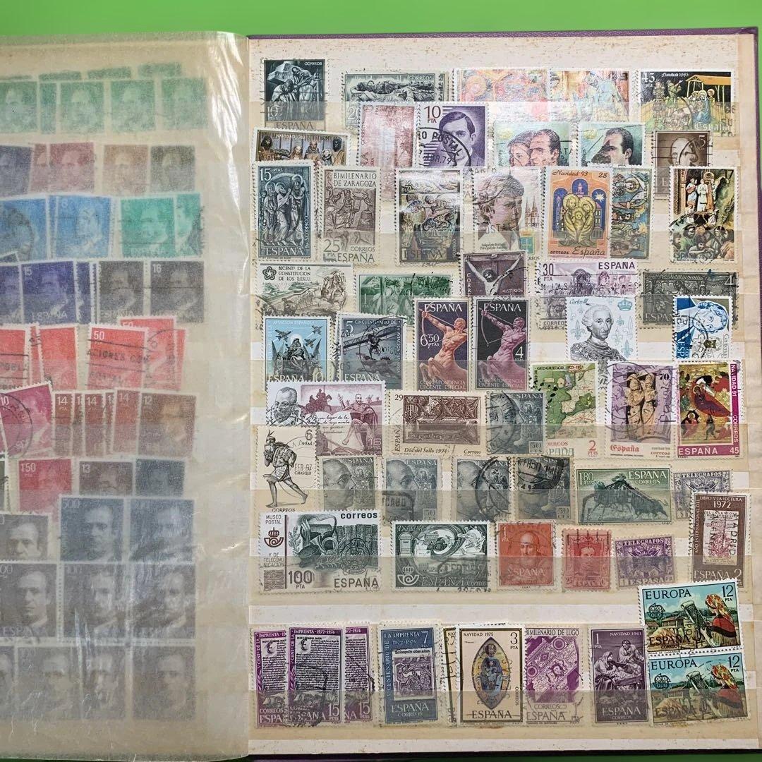 322 スペインの使用済み切手