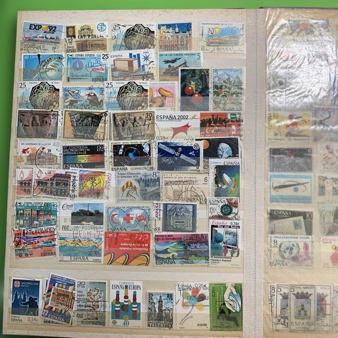 322 スペインの使用済み切手