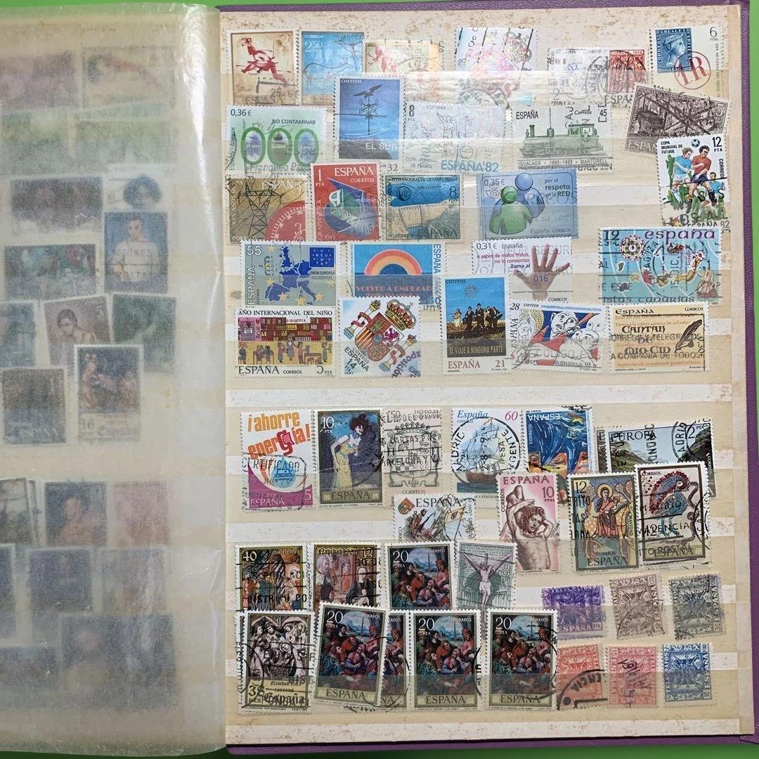 322 スペインの使用済み切手