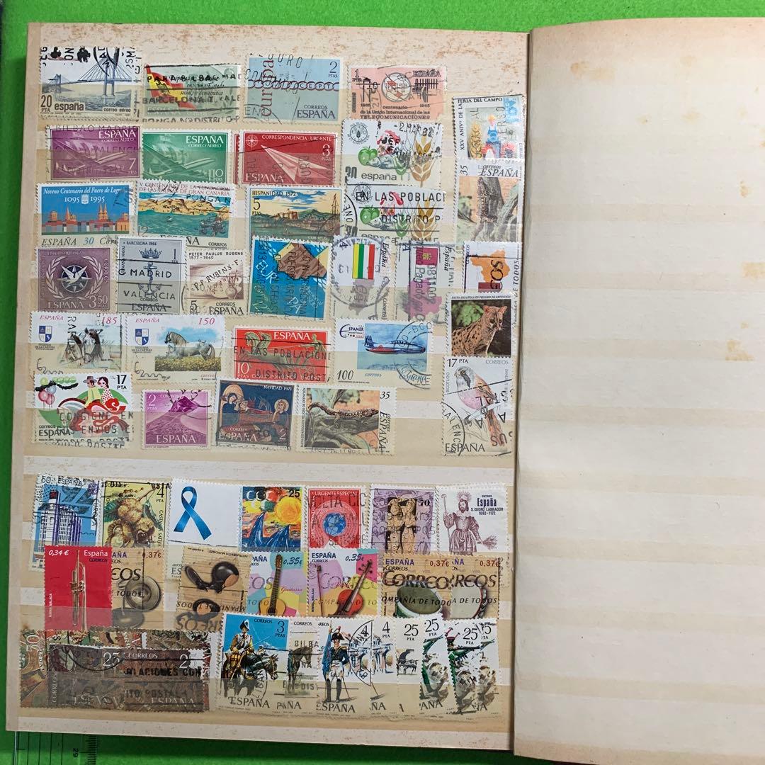 322 スペインの使用済み切手