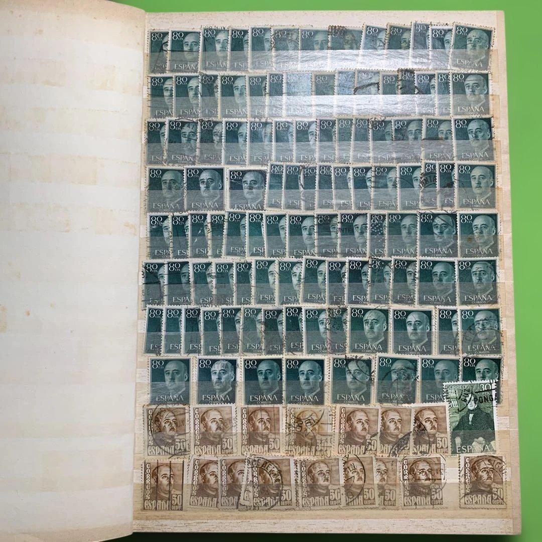 322 スペインの使用済み切手