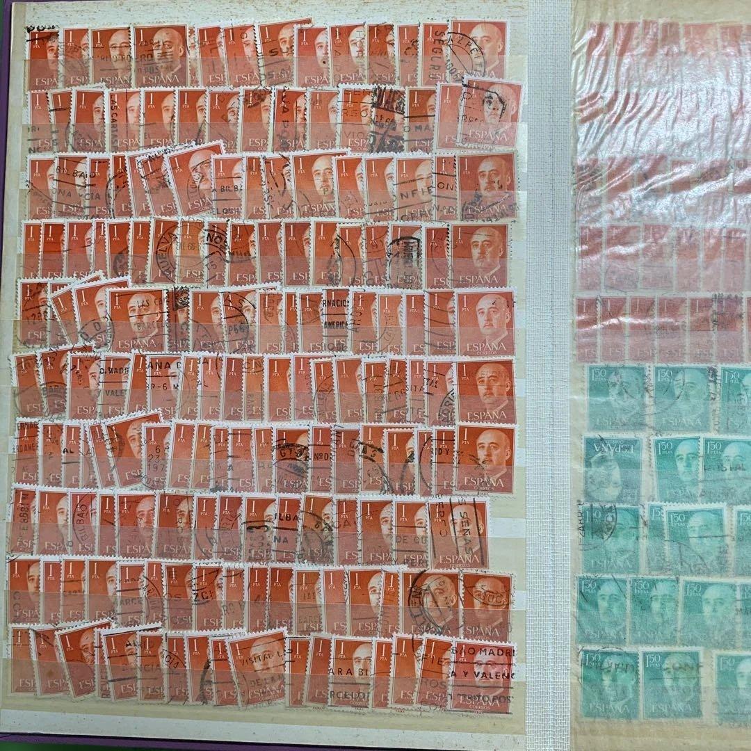 322 スペインの使用済み切手