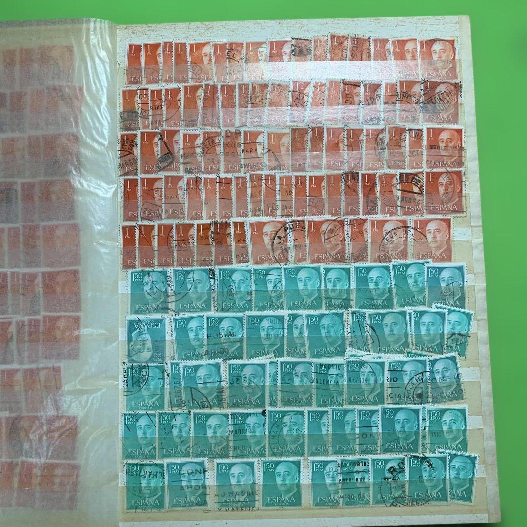 322 スペインの使用済み切手