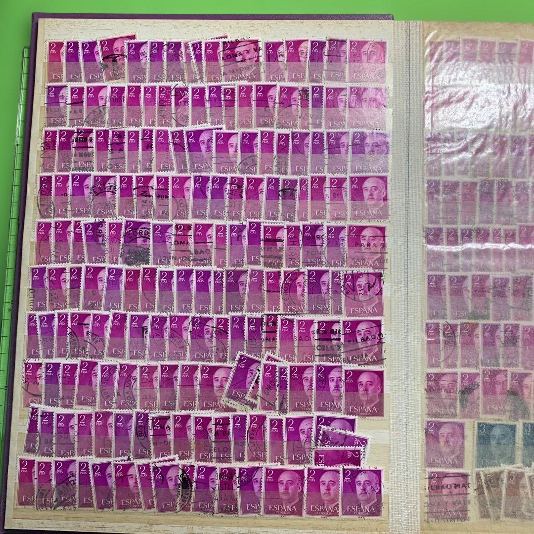 322 スペインの使用済み切手