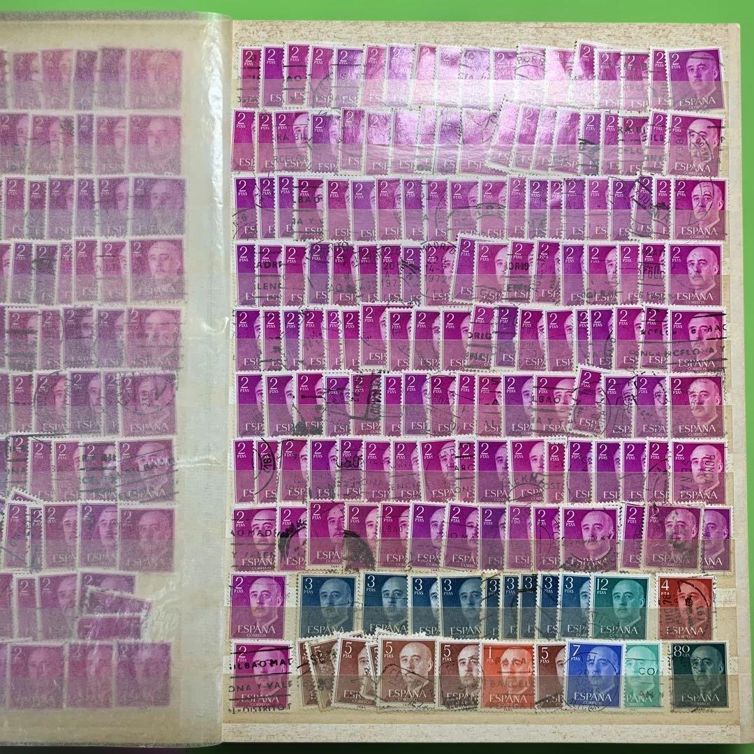 322 スペインの使用済み切手