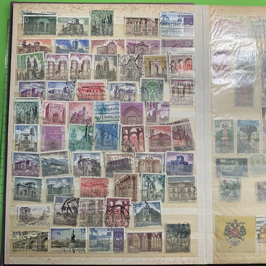 322 スペインの使用済み切手