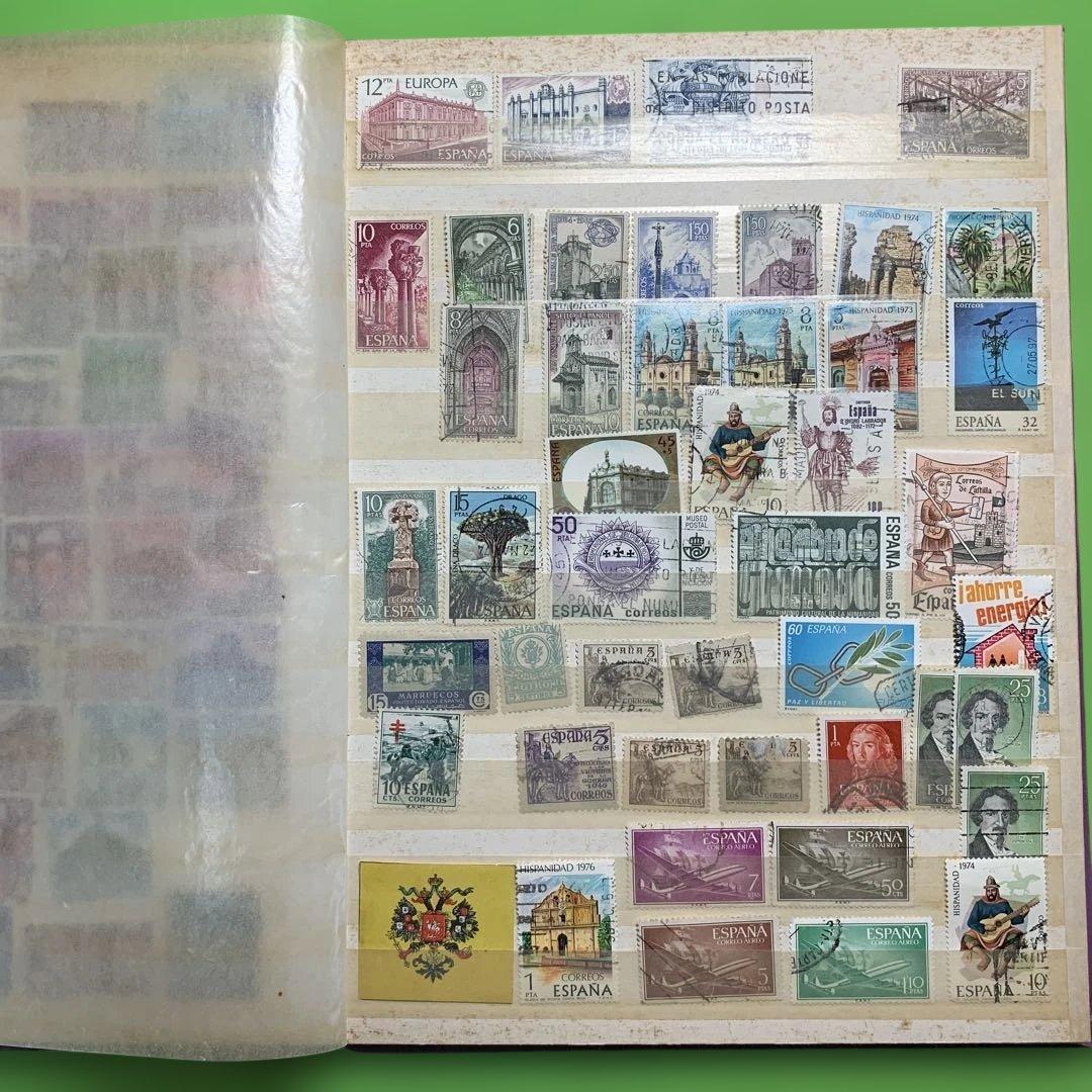 322 スペインの使用済み切手